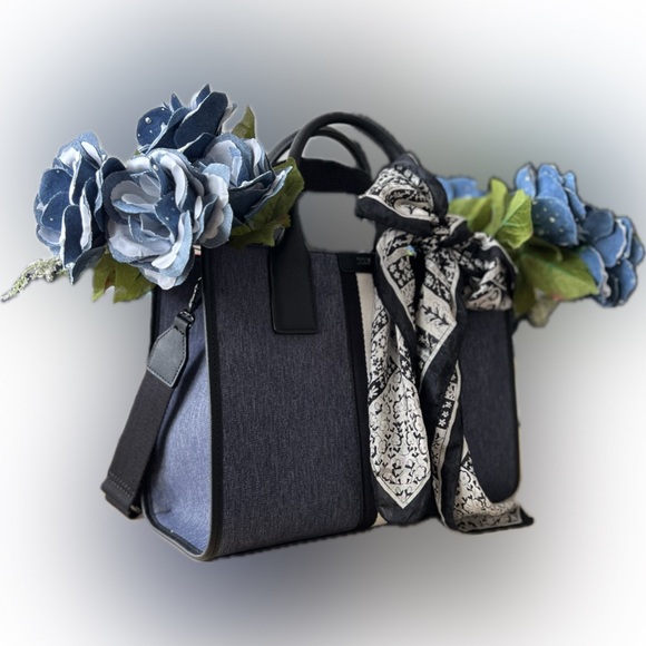 One handmade denim rose from Project Denim Rose by Shawn Marie’s Closet. - Picture 5 of 6